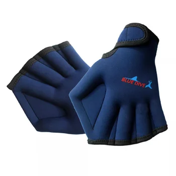 Зимние перчатки для дайвинга из неопрена толщиной 2 мм для взрослых и детей, соединенные пятью пальцами, паутина для подводного плавания в виде лягушки