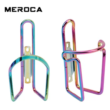 MEROCA 2023 Новая Красочная Велосипедная Клетка для бутылок Из алюминиевого сплава Держатель для стакана воды для велосипеда Подставка для чайника Легкие Аксессуары для велоспорта