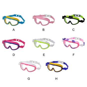 Регулируемые на ПК детские очки для плавания, удобные и портативные для занятий плаванием, противотуманные очки для плавания для детей