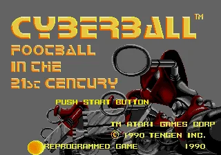 16-битная игровая карта Cyber Ball MD для Sega Mega Drive для Genesis