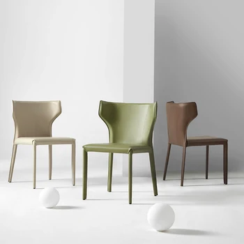 Вытираемые Старинные Обеденные стулья Nordic Ultralight Уличные Современные Обеденные Стулья Nordic Designer Sillas De Comedor Мебель для дома