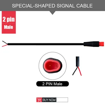 Прочный новый практичный качественный удлинитель в форме сигнальной линии 2/3/4/5/6 Pin Ebike для разъема Bafang Julet