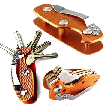Умный чехол Портативный чехол для ключей для инструментов для мужчин, держатель для ключей, ключница, сумка, кошелек для ключей, карманный органайзер, кошелек, автомобильная цепочка