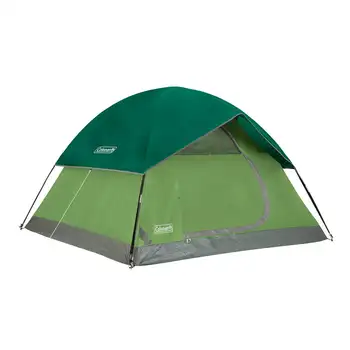 Sundome 3-местный, 7 x 7 x 4 фута. Походная палатка WeatherTec, елово-зеленый