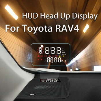 XINSCNUO Для Toyota Wildlander/RAV4 2013-2017 2018 2019 2020 OBD Автомобильный HUD Головной Дисплей Проектор Лобового Стекла