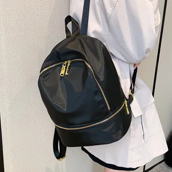 Высококачественный студенческий рюкзак Chikage, простой рюкзак для отдыха, большой емкости, Модный многофункциональный женский рюкзак, тренд