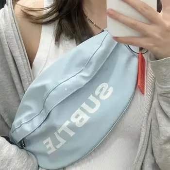 Женская сумка через плечо, новая летняя водонепроницаемая сумка для спорта и отдыха, поясная сумка, студенческая сумка через плечо,