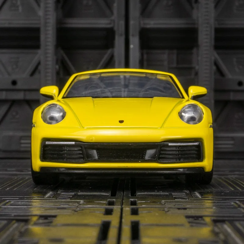 1:32 Porsche CARRERA 911 Спортивный автомобиль Carrera, Отлитый Под давлением Из Металлического Сплава, Модель автомобиля, Звук, Свет, Откидывающаяся Коллекция Детских Игрушек, Подарки 1