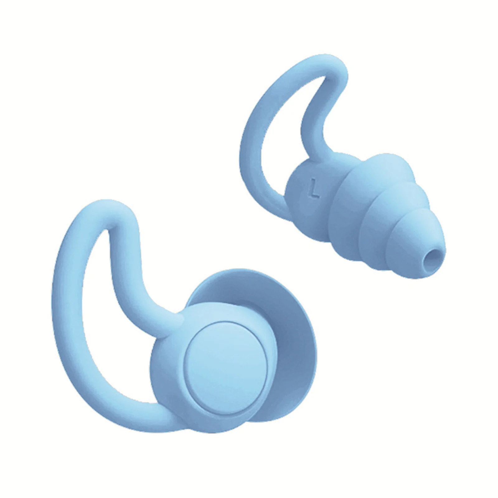 1 ~ 5ШТ Силиконовые беруши Звукоизоляция, защита ушей, мягкие Противошумные беруши для сна, плавания в воде для тренировок по плаванию 3