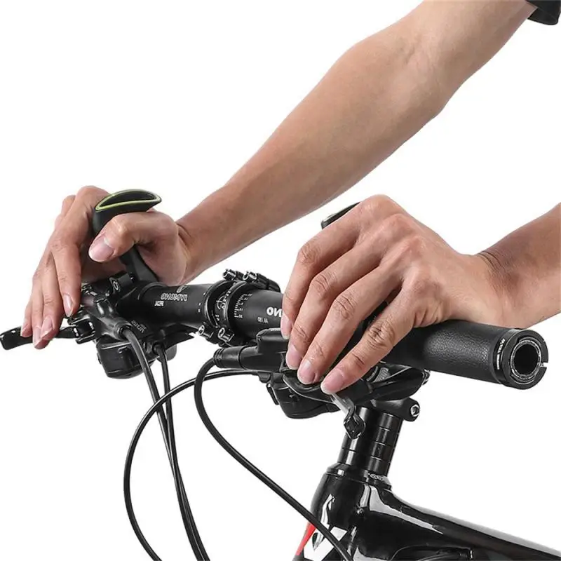 1 пара рулей для велосипеда, эргономичный противоскользящий замок на ручке, ручки из алюминиевого сплава, MTB Чехол, аксессуары для велосипеда 5