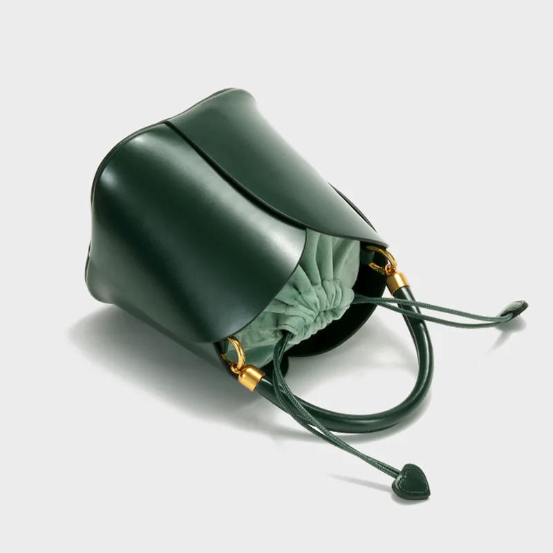 2023 Женская Мини-Модная сумка через плечо Из натуральной кожи Высокого качества сращивания на Одно плечо 0