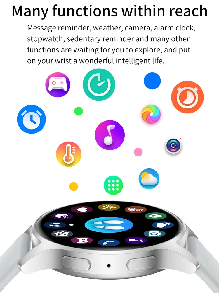 2023 Новые женские смарт-часы для мужчин 1.28 Full touch Bluetooth Calling Health Monitor Спортивные водонепроницаемые часы для мужчин Smartwatch Подарочная коробка 5