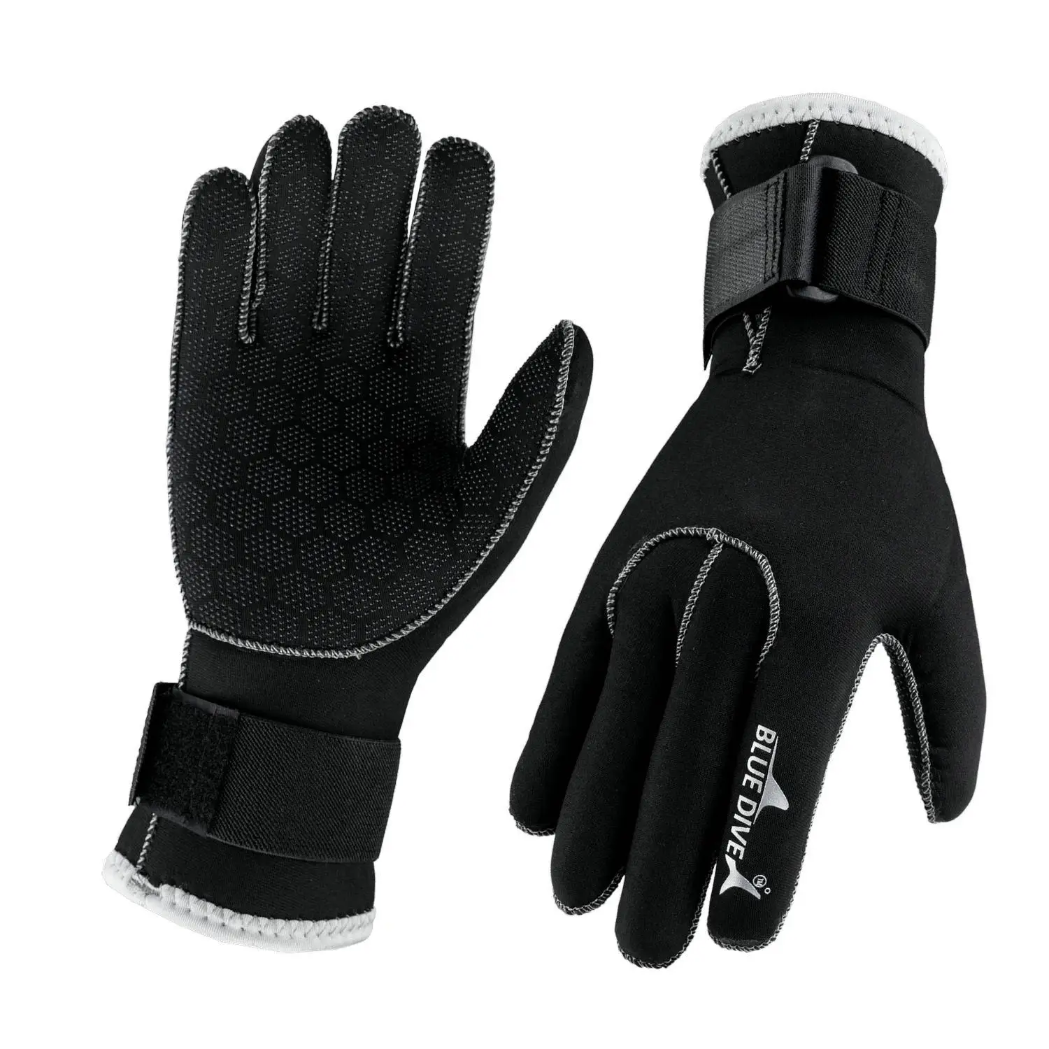 3 мм Утолщенные перчатки для подводного плавания с глубоким покрытием, водонепроницаемые, теплые, износостойкие, против царапин, Профессиональные перчатки для серфинга и дайвинга, против порезов 0