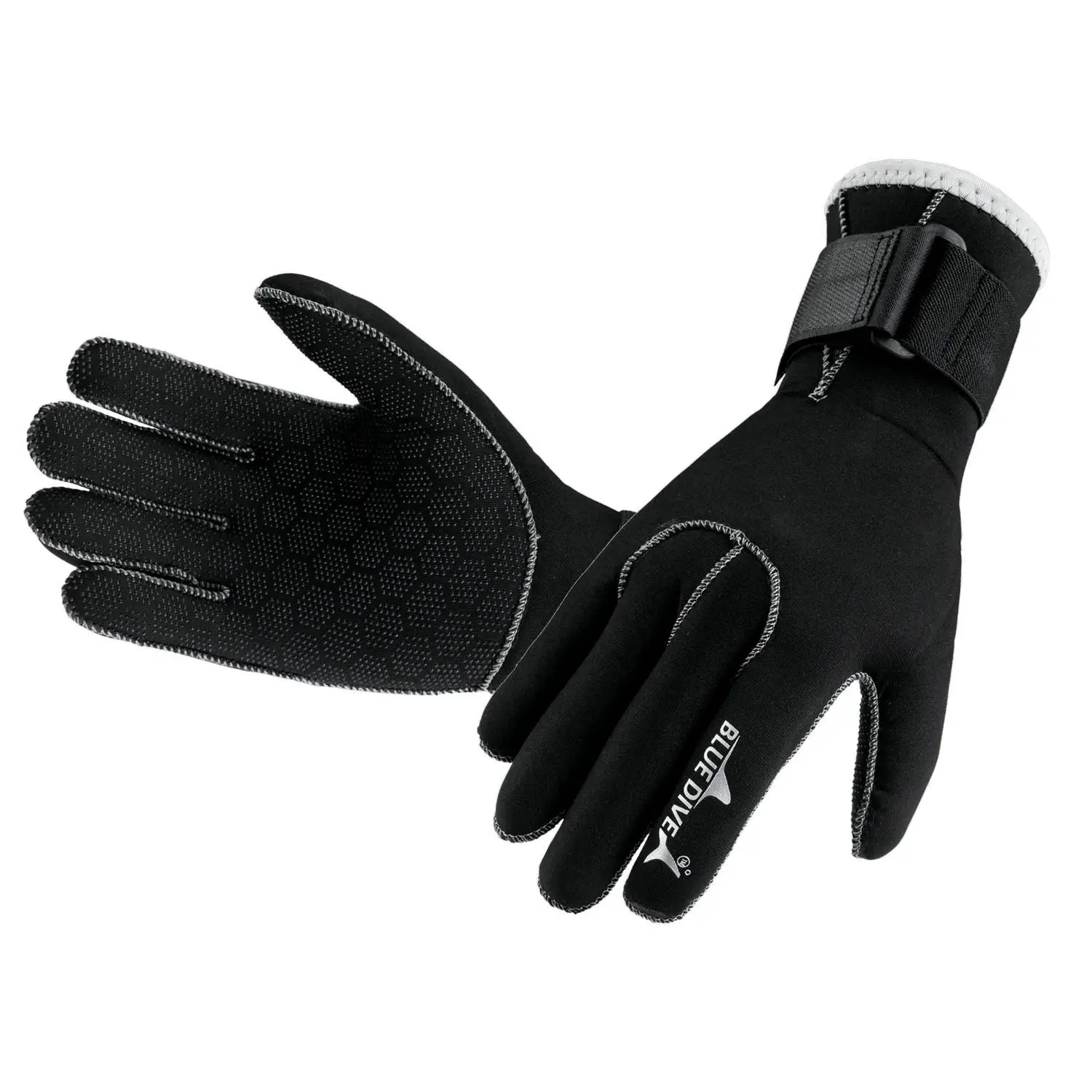 3 мм Утолщенные перчатки для подводного плавания с глубоким покрытием, водонепроницаемые, теплые, износостойкие, против царапин, Профессиональные перчатки для серфинга и дайвинга, против порезов 1