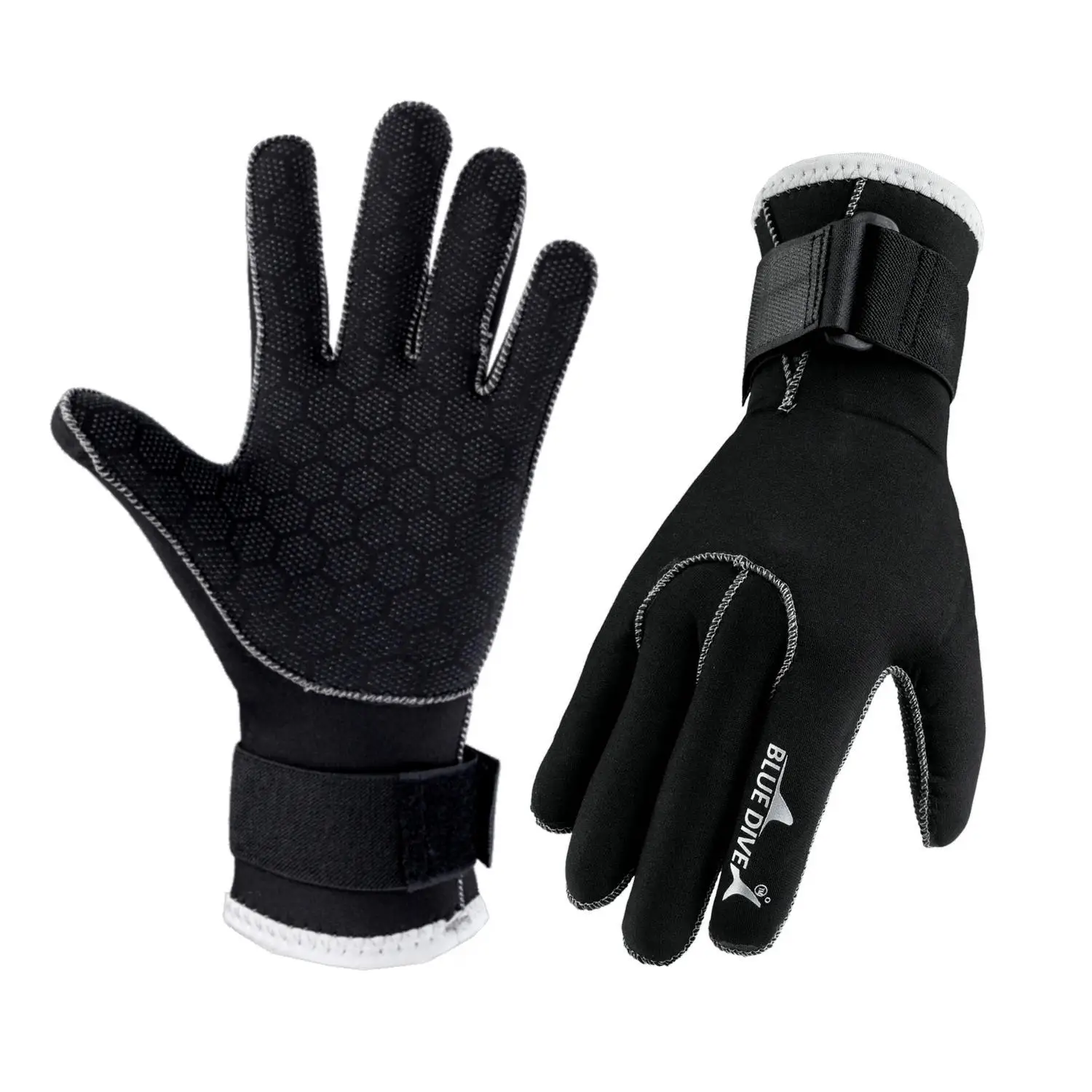 3 мм Утолщенные перчатки для подводного плавания с глубоким покрытием, водонепроницаемые, теплые, износостойкие, против царапин, Профессиональные перчатки для серфинга и дайвинга, против порезов 3