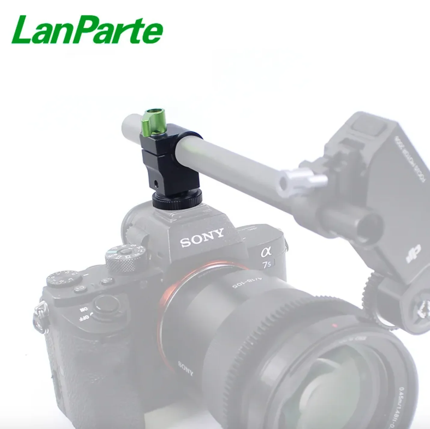 Lanparte 15-миллиметровый стержневой зажим для крепления горячего башмака для зеркальной камеры, подходящий для DJI Follow Focus Motor 0
