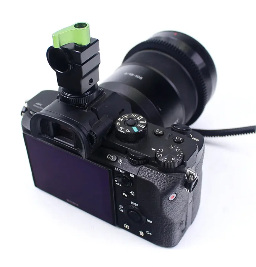 Lanparte 15-миллиметровый стержневой зажим для крепления горячего башмака для зеркальной камеры, подходящий для DJI Follow Focus Motor 3