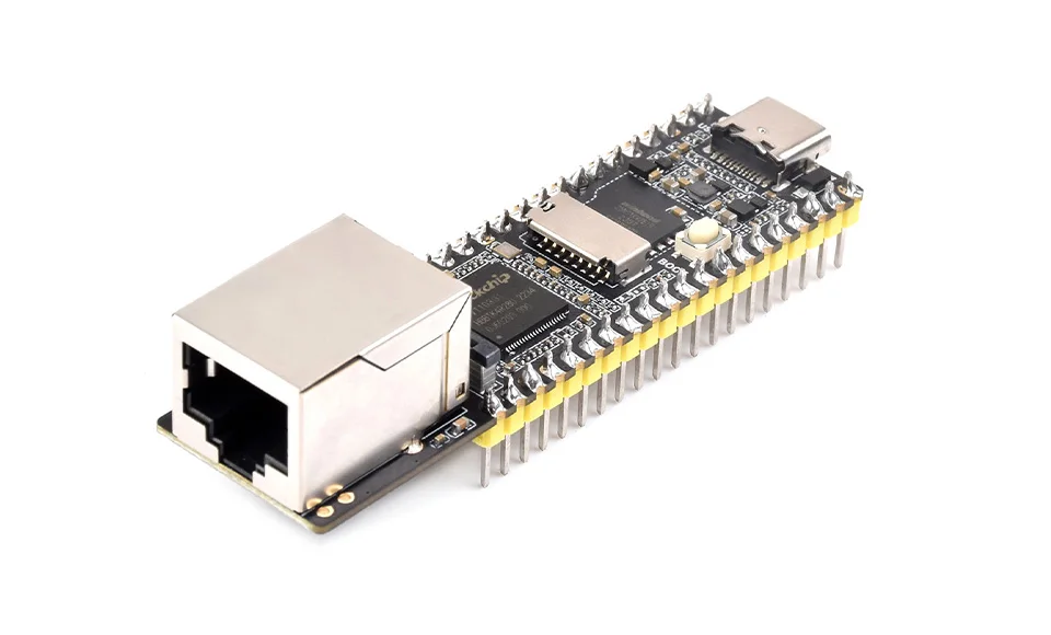 Luckfox Pico Plus, плата разработки RV1103 Linux Micro, интегрирует процессоры ARM Cortex-A7 / RISC-V MCU / NPU / ISP С портом Ethernet 2