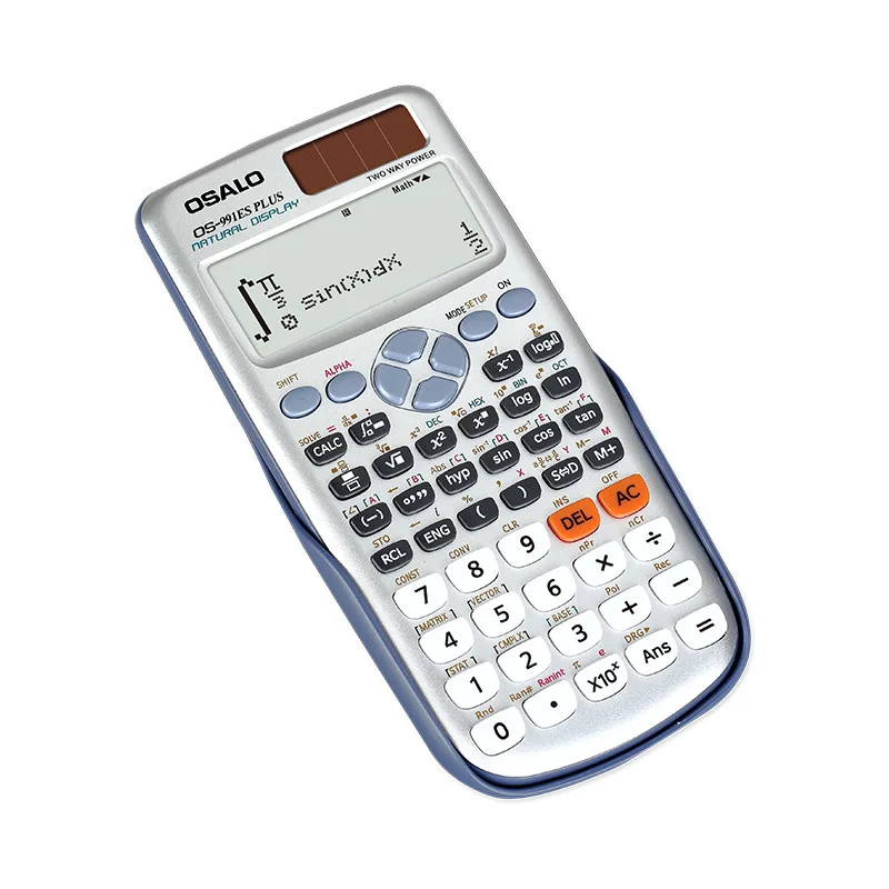 OSALO 991ES PLUS Научный калькулятор 417 видов операций дисплей высокой четкости функция студенческого экзамена калькулятор канцелярские принадлежности 3