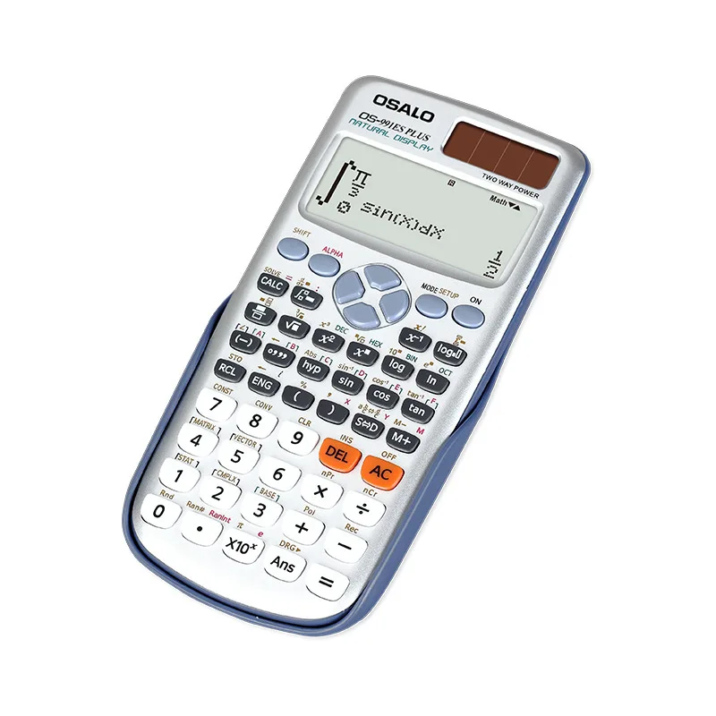 OSALO 991ES PLUS Научный калькулятор 417 видов операций дисплей высокой четкости функция студенческого экзамена калькулятор канцелярские принадлежности 4
