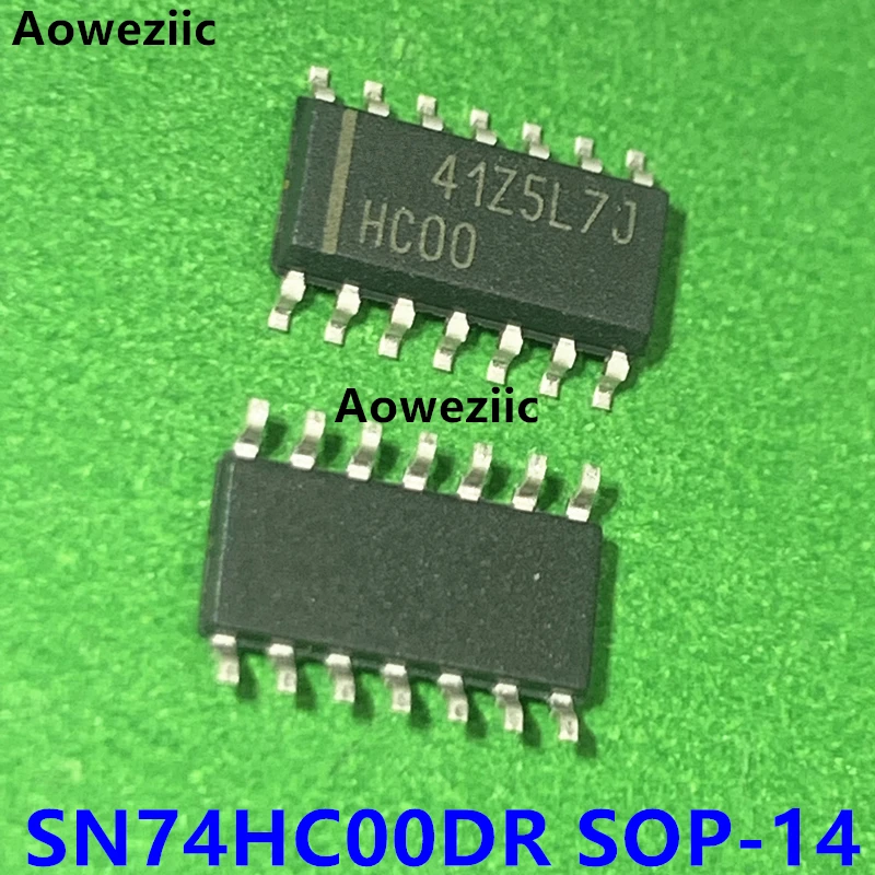 SN74HC00DR SOP-14 SMT трафаретная печать HC00 с четырехпозиционным 2-входным положительным чипом NAND-вентиля оригинал 1