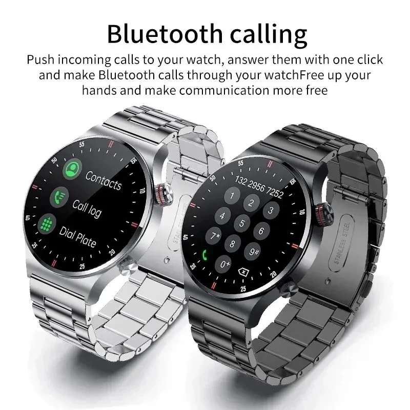 Xiaomi QW33 Смарт-Часы Мужские Bluetooth Вызов ЭКГ + PPG Мониторинг Здоровья Смарт-Часы Кнопка Поворота HD Экрана Водонепроницаемые Спортивные Часы 1