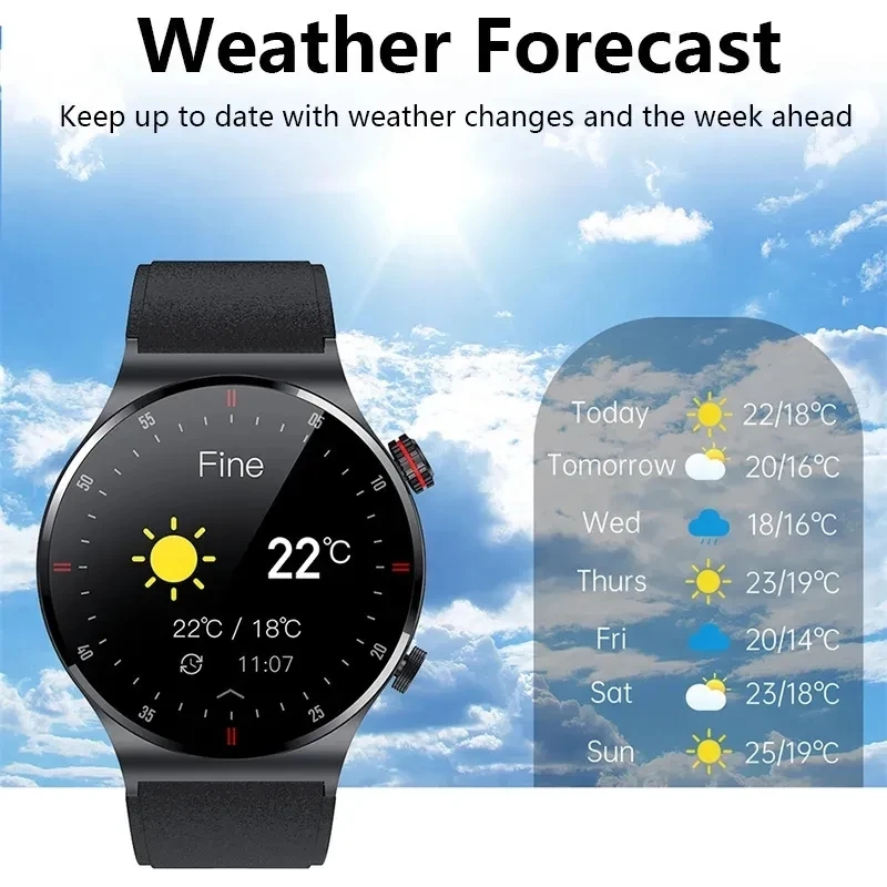 Xiaomi QW33 Смарт-Часы Мужские Bluetooth Вызов ЭКГ + PPG Мониторинг Здоровья Смарт-Часы Кнопка Поворота HD Экрана Водонепроницаемые Спортивные Часы 5