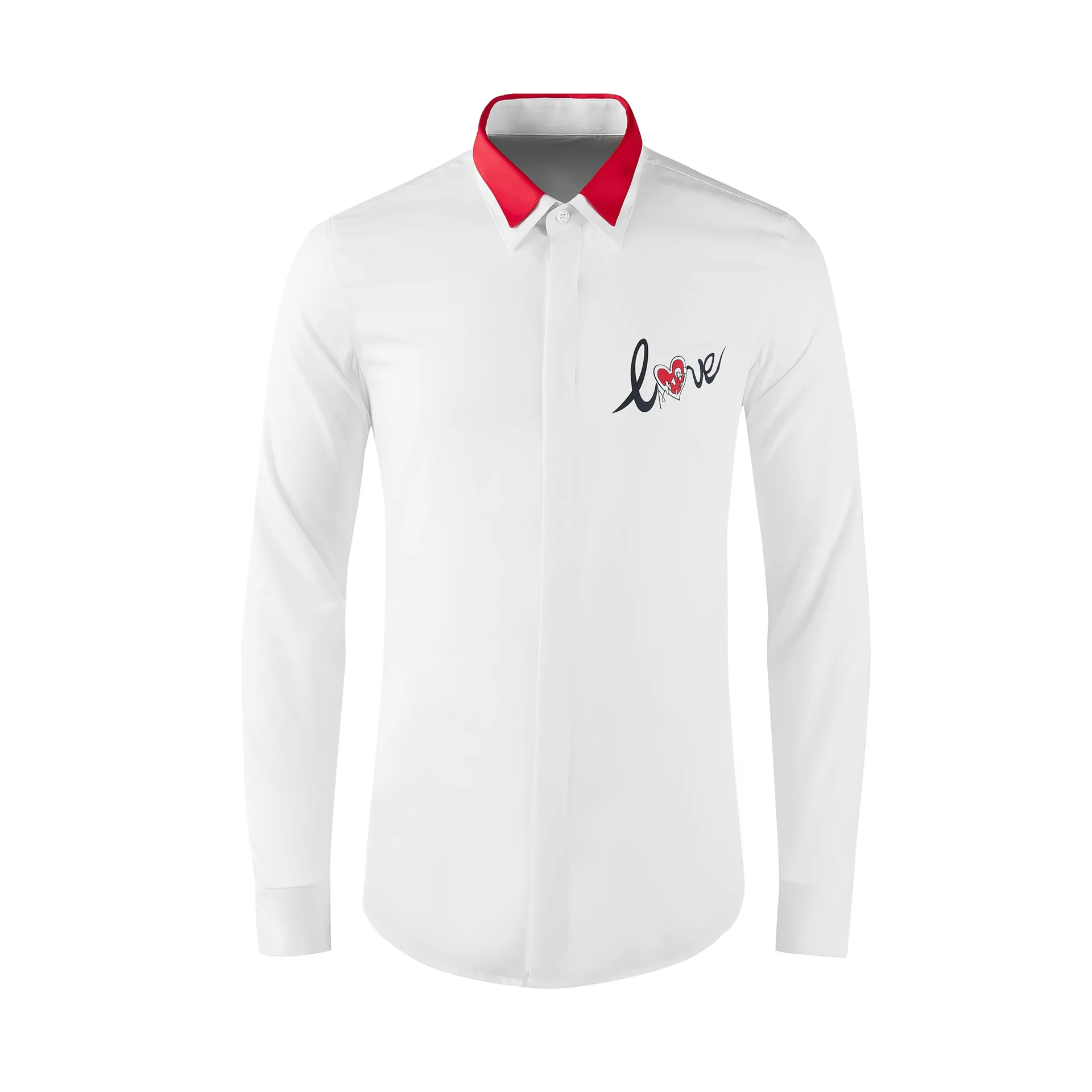Высококачественные роскошные ювелирные изделия, мужская рубашка нового стиля белого цвета с длинными рукавами, мужская рубашка 5