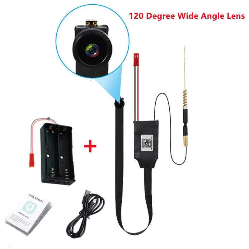 Горячая мини-камера HD 1080P WiFi IP, портативная домашняя камера видеонаблюдения, камера для записи видео P2P, видеокамера для няни с удаленным просмотром, скрытая карта TF 2