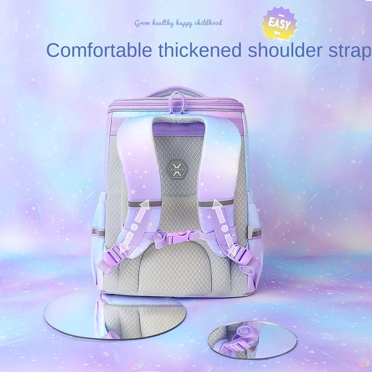 Детская школьная сумка Disney, мультяшная милая сумка на плечо для учеников, новый рюкзак для девочек. 2