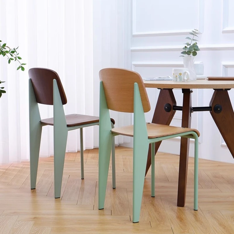Дизайнерские кухонные обеденные стулья Nordic Эргономичные Мобильные Обеденные стулья для конференций Мебель для дома Balcony Silla Comedor YQ50DC 3