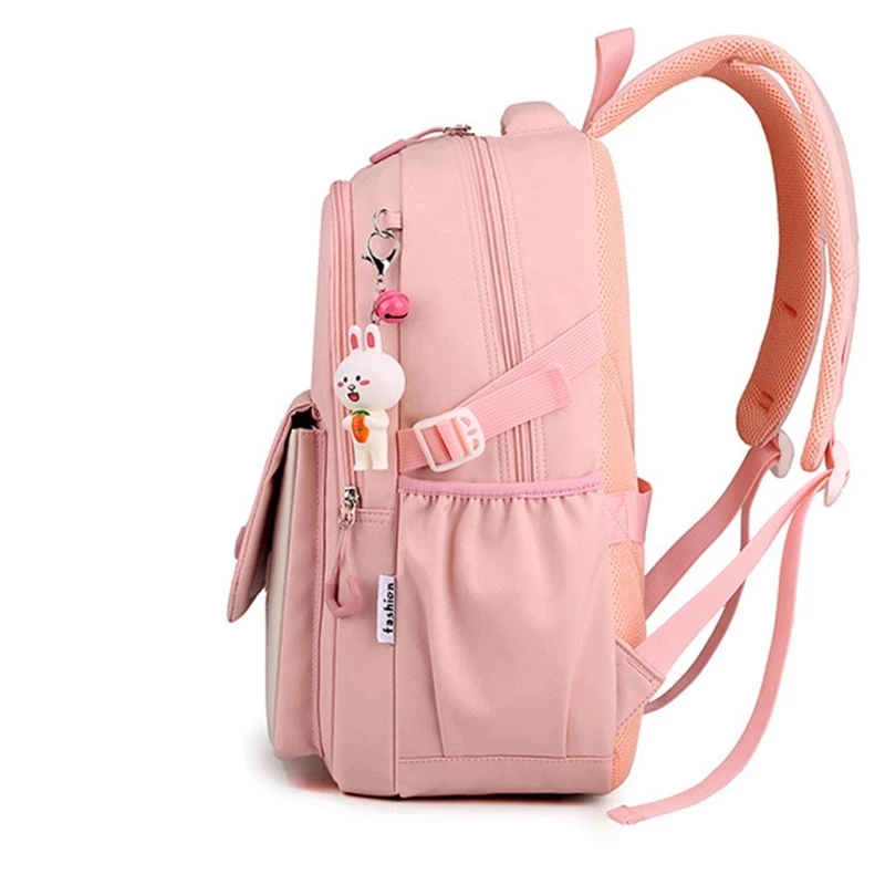Для Femenina Рюкзак Подростковый рюкзак для девочек Детская сумка для учащихся начальных классов 8-14 лет Розовые Школьные Ранцы Mochila Детская сумка для книг 4