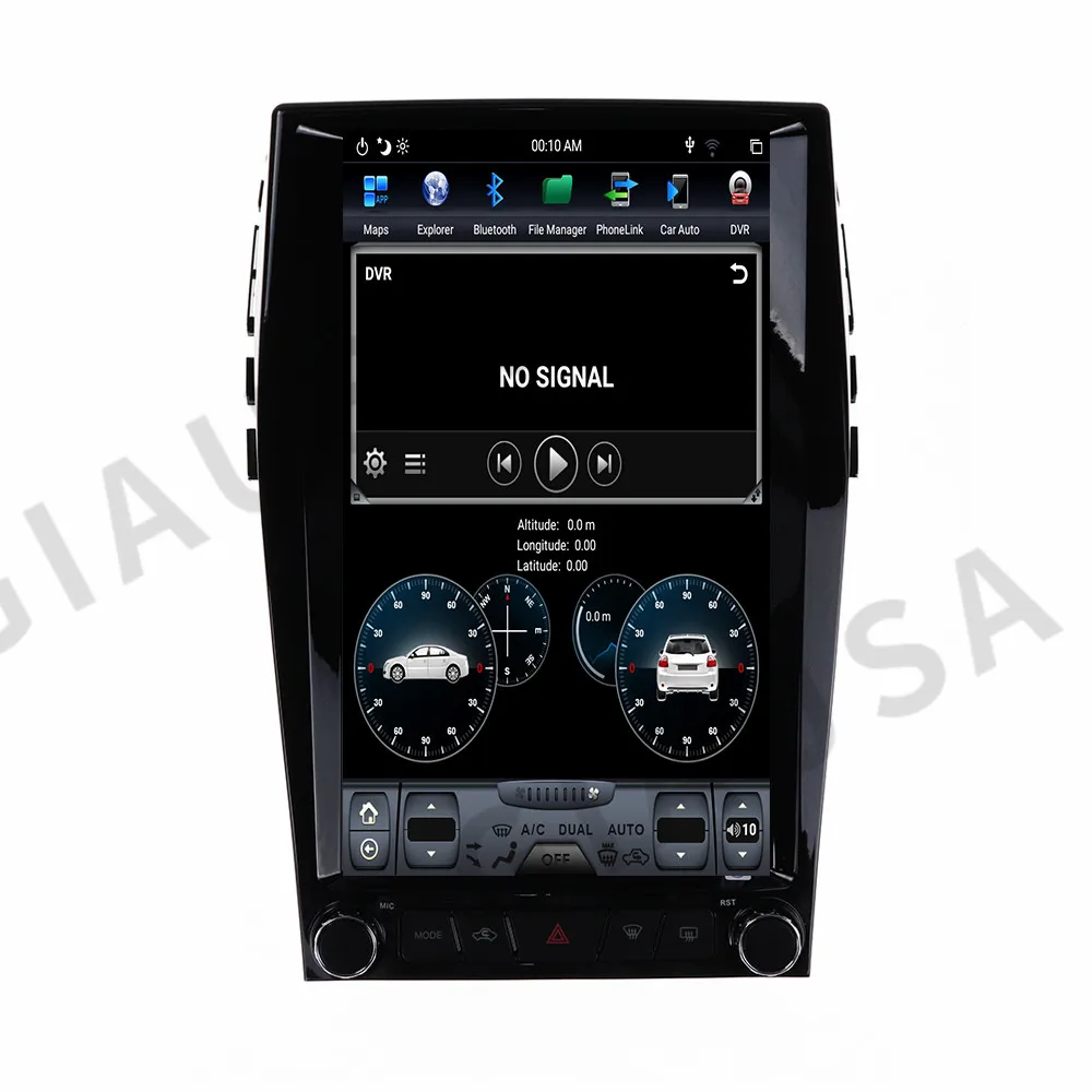 Для Ford Edge S-Max MK2 2015-2018 Android Автомобильный Радиоприемник Tesla screen 2Din Стереоприемник Авторадио Мультимедийный Плеер GPS Блок 3
