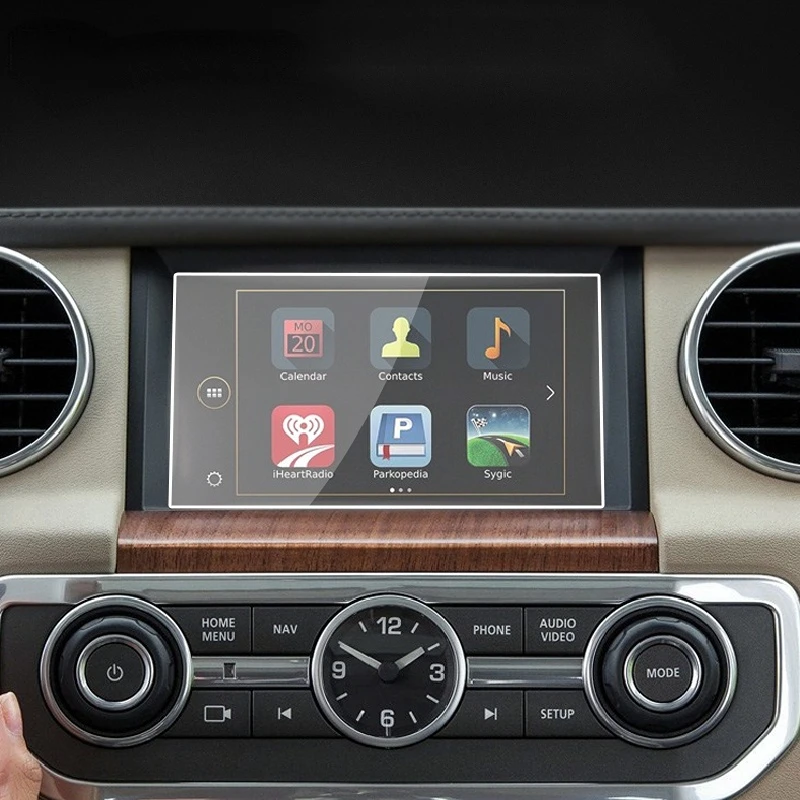 Для Land Rover Discovery 4 2013-2016, защитная пленка для экрана навигации, пленка для дисплея компьютера, Аксессуары для интерьера автомобиля, закаленное стекло 0