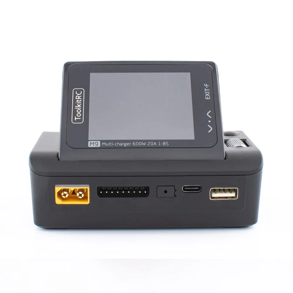 Зарядное устройство ToolkitRC M9 Balance С Функцией аудио Голосовой Трансляции Для Радиоуправляемого Автомобиля 1-8 S Lipo Battery /600 Вт/TYPEC + TYPEA 65 Вт 1
