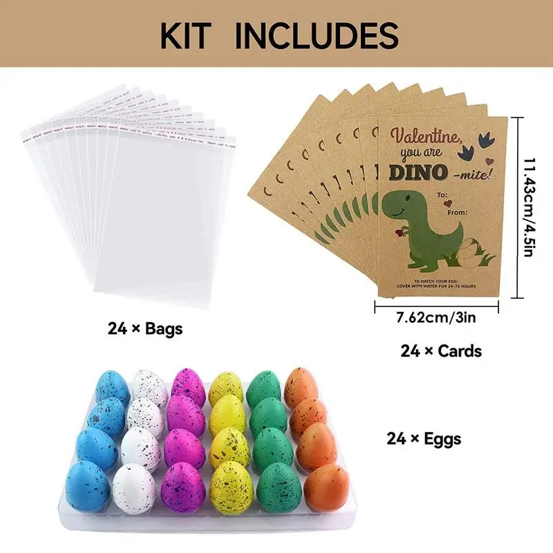 Инкубационные растущие яйца 24 упаковки инкубационных растущих игрушек-динозавров, игрушек из яиц динозавров, научных наборов для взлома инкубационных яиц, новинка, яйцо динозавра С 5