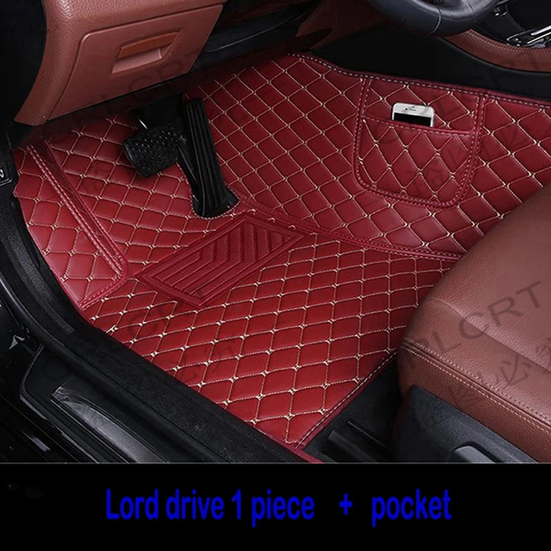 Кожаные автомобильные коврики CRLCRT для Mercedes benz E Class w211 2005-2016 2017 2018 Пользовательские автомобильные ковровые покрытия для ног 1