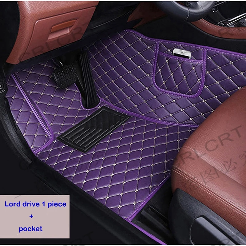 Кожаные автомобильные коврики CRLCRT для Mercedes benz E Class w211 2005-2016 2017 2018 Пользовательские автомобильные ковровые покрытия для ног 3