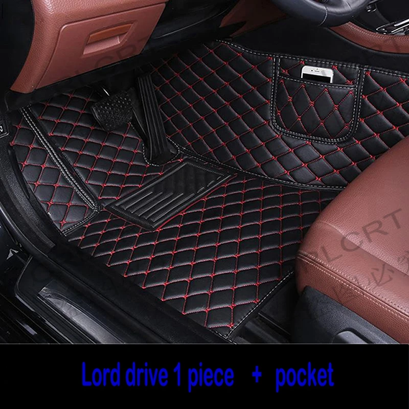 Кожаные автомобильные коврики CRLCRT для Mercedes benz E Class w211 2005-2016 2017 2018 Пользовательские автомобильные ковровые покрытия для ног 4