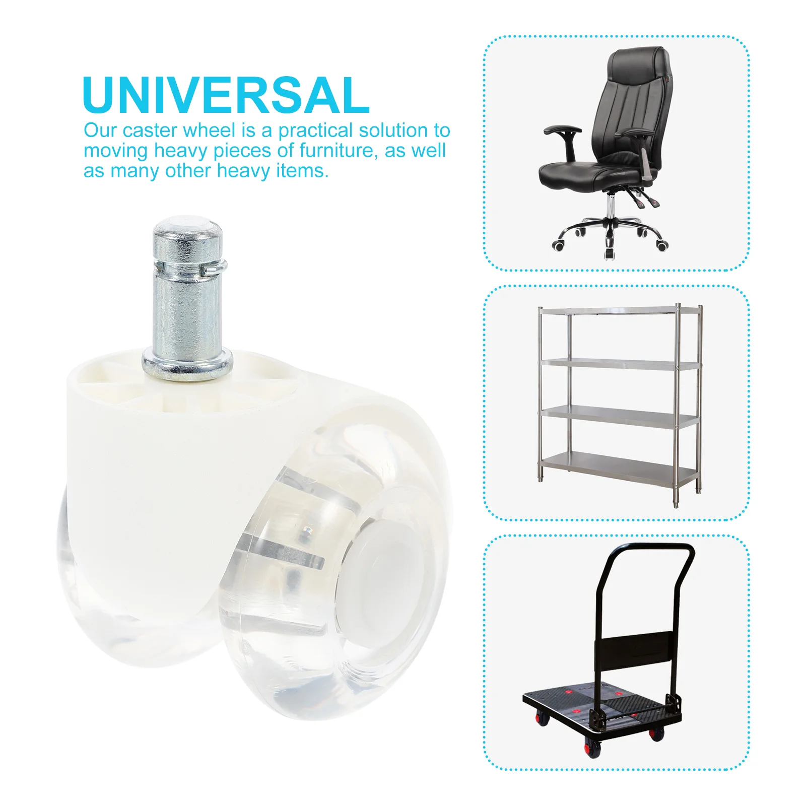 Кресло-каталка на колесиках, компьютерная мебель, универсальные колеса, тишина, Всенаправленный офис 1