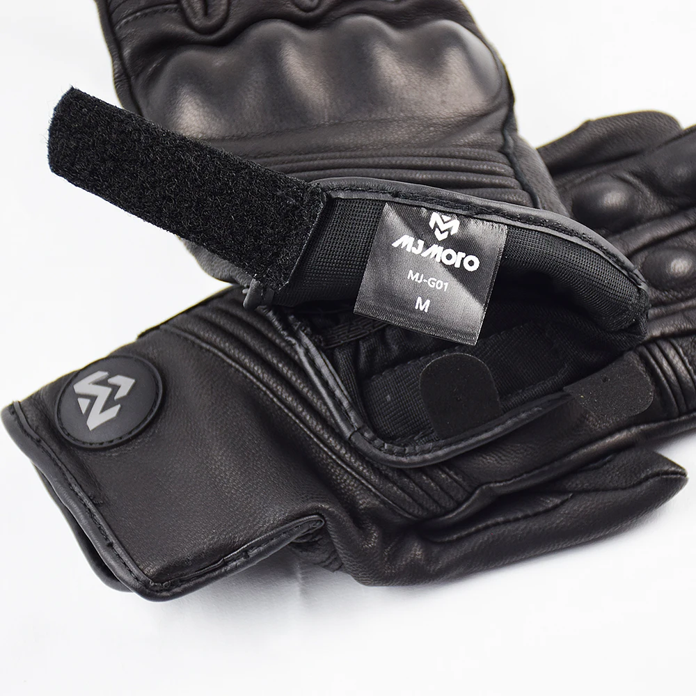 Летние мотоциклетные перчатки, винтажные кожаные велосипедные перчатки, мужские и женские перчатки для мотокросса с перфорацией, перчатки для мотокросса, аксессуары для мотоциклов 1