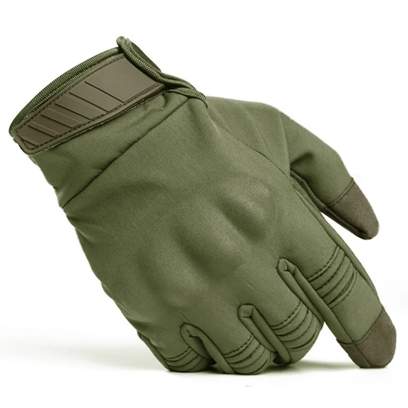 Мягкая оболочка, военные, тактические мужские перчатки для пеших прогулок, велоспорта, охоты, тренировок, нескользящие перчатки с сенсорным экраном 1