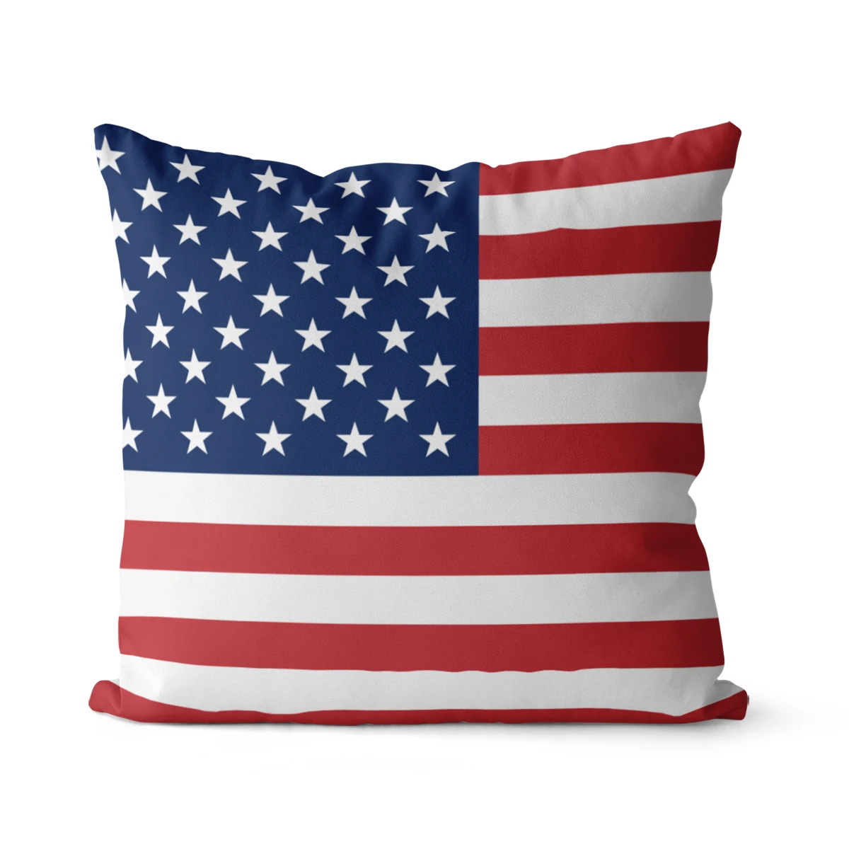 Наволочка для домашнего декора WUZIDREAM с флагом Соединенных Штатов Америки, Украшение наволочки, Декоративная подушка для наволочки 0