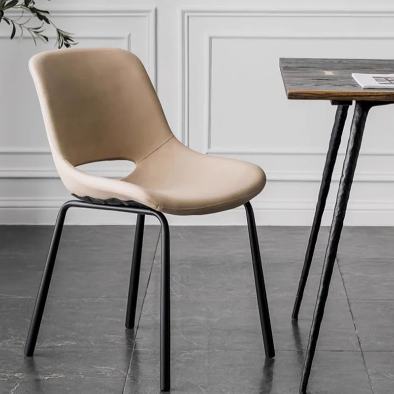 Обеденные стулья скандинавского дизайна, Дизайнерские обеденные стулья для балкона, спальни, обеденные стулья для игр, Удобная офисная мебель Silla для двора. 1