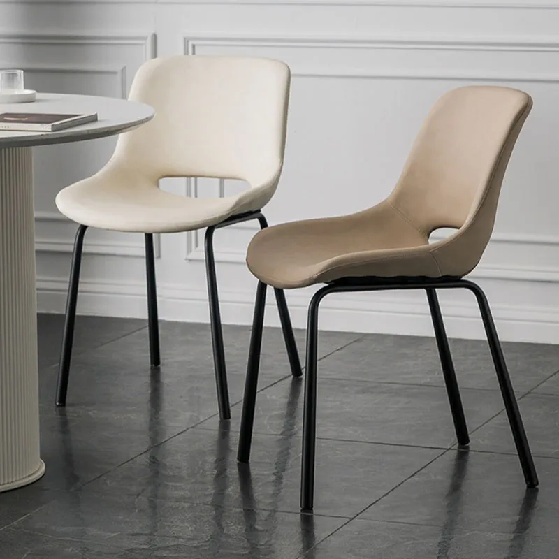 Обеденные стулья скандинавского дизайна, Дизайнерские обеденные стулья для балкона, спальни, обеденные стулья для игр, Удобная офисная мебель Silla для двора. 4