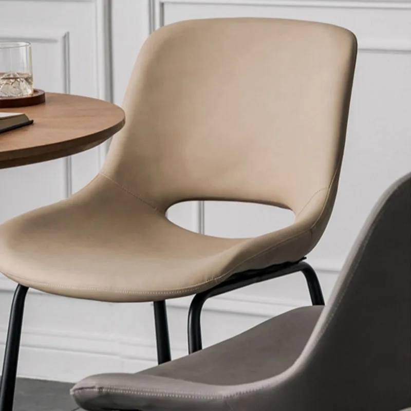 Обеденные стулья скандинавского дизайна, Дизайнерские обеденные стулья для балкона, спальни, обеденные стулья для игр, Удобная офисная мебель Silla для двора. 5