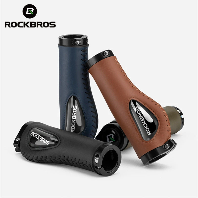 Официальный руль ROCKBROS из жидкого силикона, рукоятка для настольного велосипеда MTB, резиновые противоскользящие Амортизирующие мягкие велосипедные ручки 0