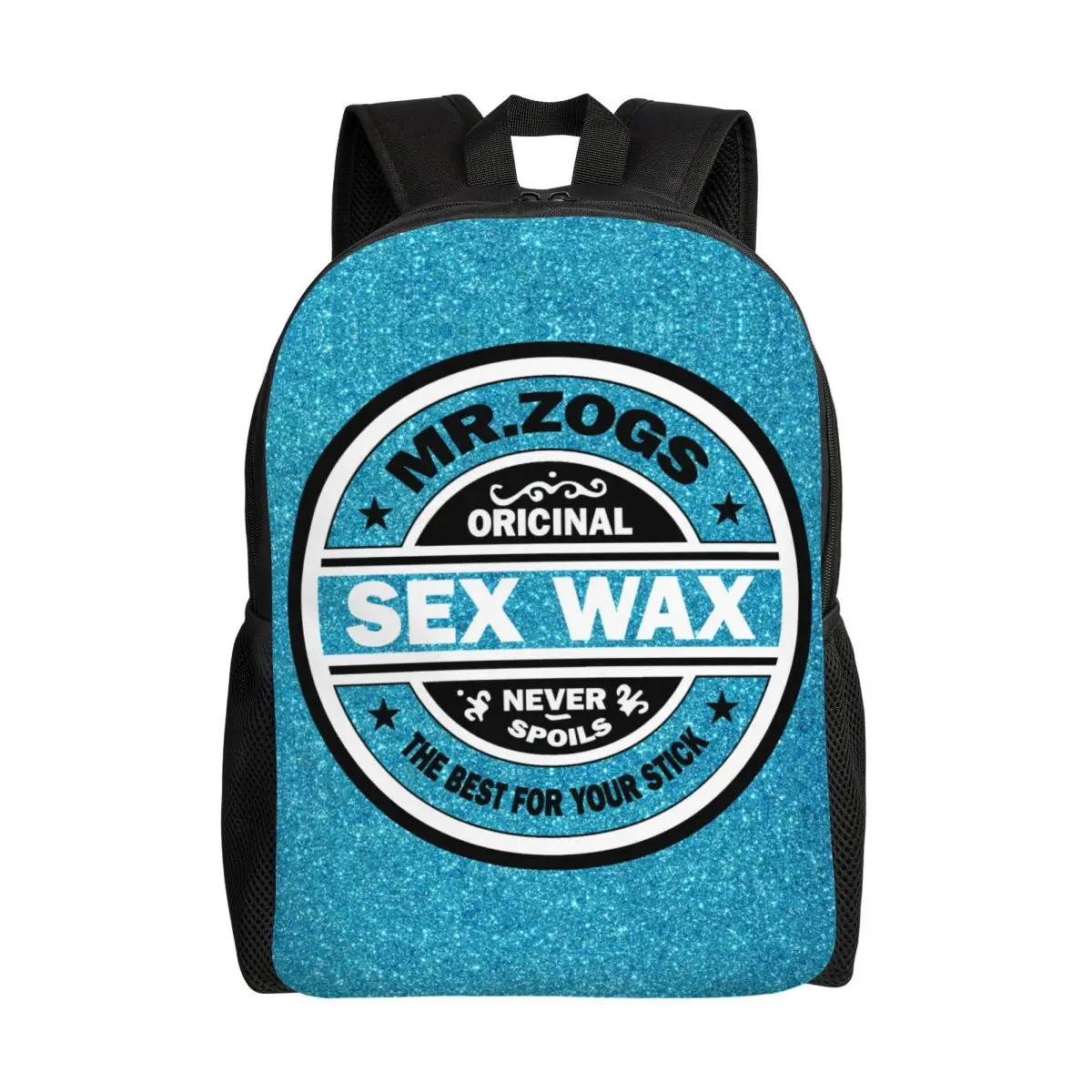 Персонализированный рюкзак Mr. Zogs Sex Wax для мужчин и женщин, модная сумка для книг для школы, колледжа, серфинга, подарочные пакеты для серфинга 0