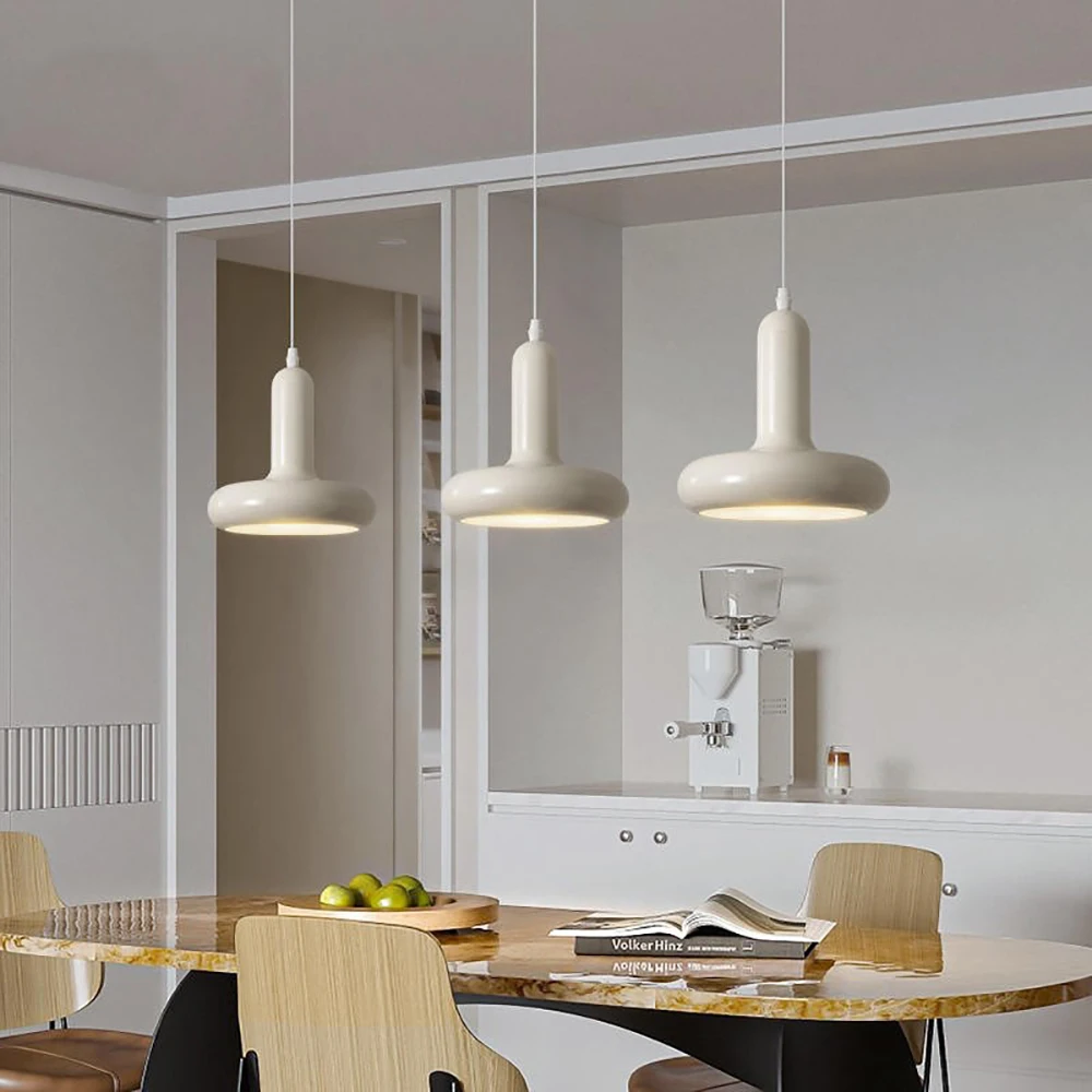 Подвесные светильники для ресторана Nordic Прикроватная тумбочка для спальни Потолочная Люстра Обеденный Бар Настольная Подвесная лампа Bauhaus Designer Home Decor 3