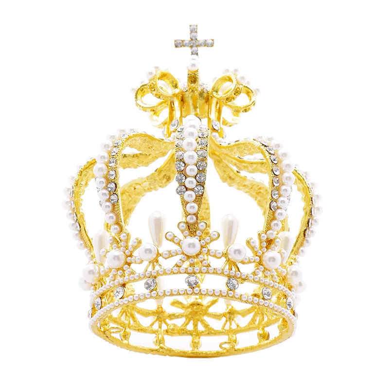 Простая Атмосферная Корона, Свадебная Тиара, Восемнадцатая принцесса, Корона на день рождения, Свадебная фата, Аксессуары для волос 0